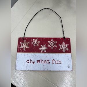 Brand New- OH WHAT FUN Ornament
